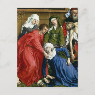 Carte Postale Descent from the Cross, c.1435