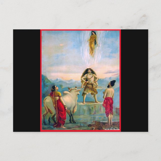 Carte Postale Descente de Ganga (Devant)