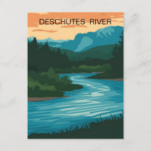 Carte Postale Deschutes River Oregon