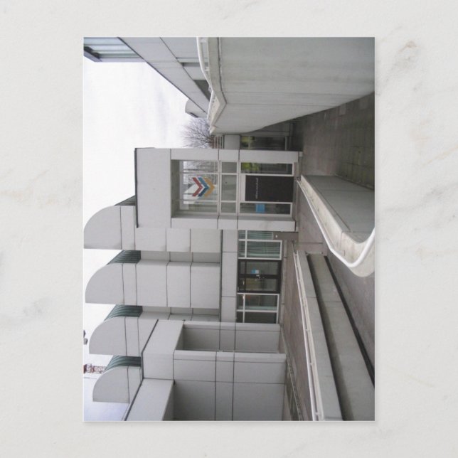 Carte Postale Description : Bauhaus Archiv Berlin - Haupteingang (Devant)