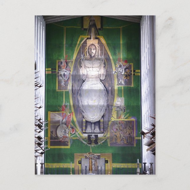 Carte Postale Description Christ en gloire, Graham Sutherland ro (Devant)