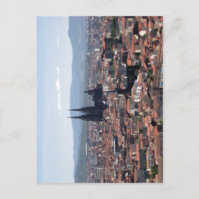 Carte Postale Description Clermont-Ferrand vue de Montjuzet P (Devant)