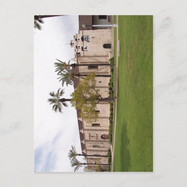 Carte Postale Description Mission San Gabriel Arcangel à San Ga (Devant)