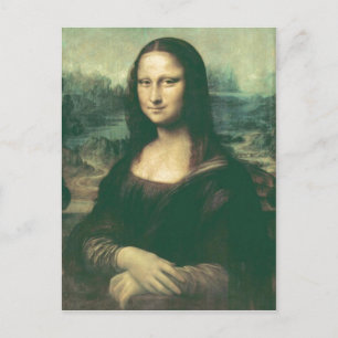 Carte Postale Description Mona Lisa Image a été modifiée pour