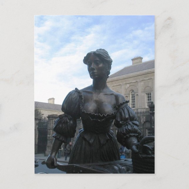 Carte Postale Description Statue de Molly Malone Molly Malone st (Devant)