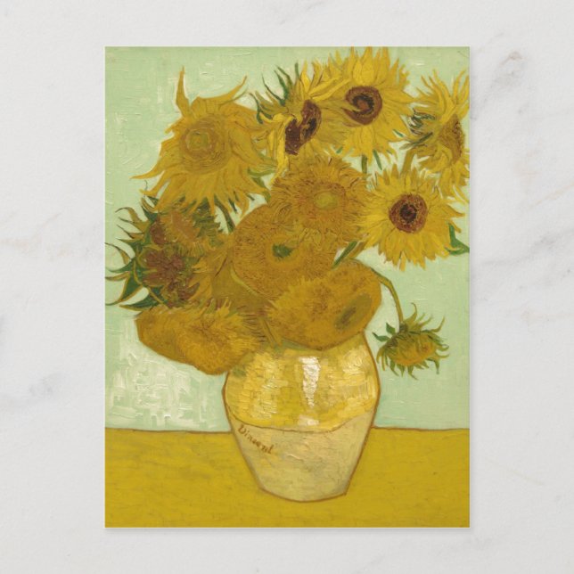 Carte Postale Description Vincent van Gogh, Stilleben mit 12 Son (Devant)