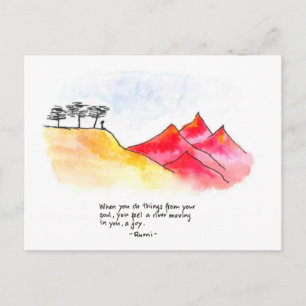 Carte Postale Désert