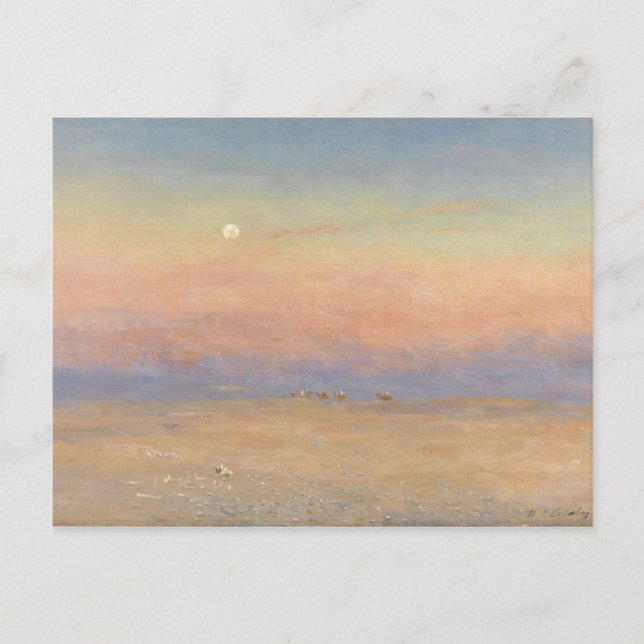 Carte Postale Desert Caravan (Devant)