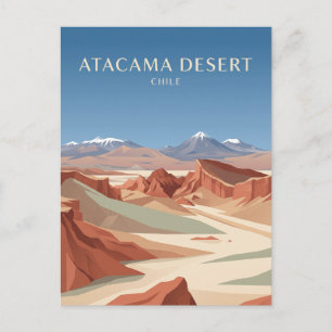 Carte Postale Désert d'Atacama Chili