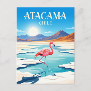 Carte Postale Désert d'Atacama Chili