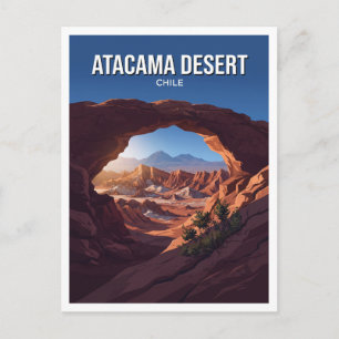 Carte Postale Désert d'Atacama, Chili