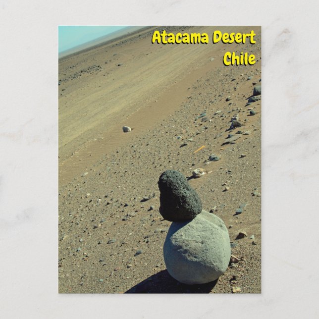 Carte Postale Désert d'Atacama, Chili (Devant)
