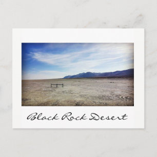 Carte Postale Désert de Black Rock