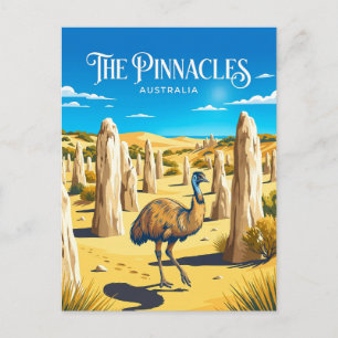 Carte Postale Désert des Pinnacles Australie