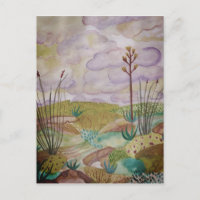 Desert Dreams Watercolor Nouveau-Mexique