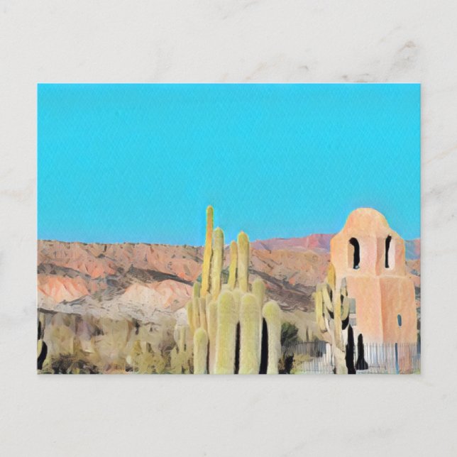 Carte Postale Désert du nord de l'Argentine (Devant)