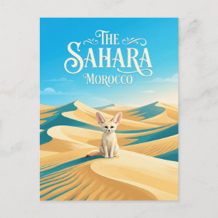 Carte Postale Désert du Sahara Maroc