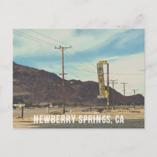 Carte Postale Désert Mojave Californie