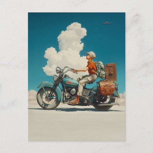 Carte Postale Desert Ride Adventure Escape (Devant)