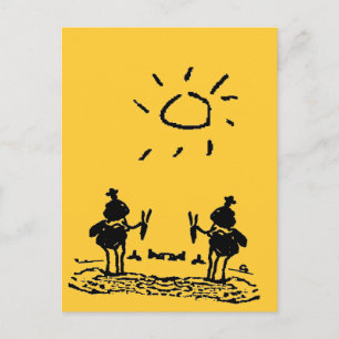 Carte Postale Desert Riders