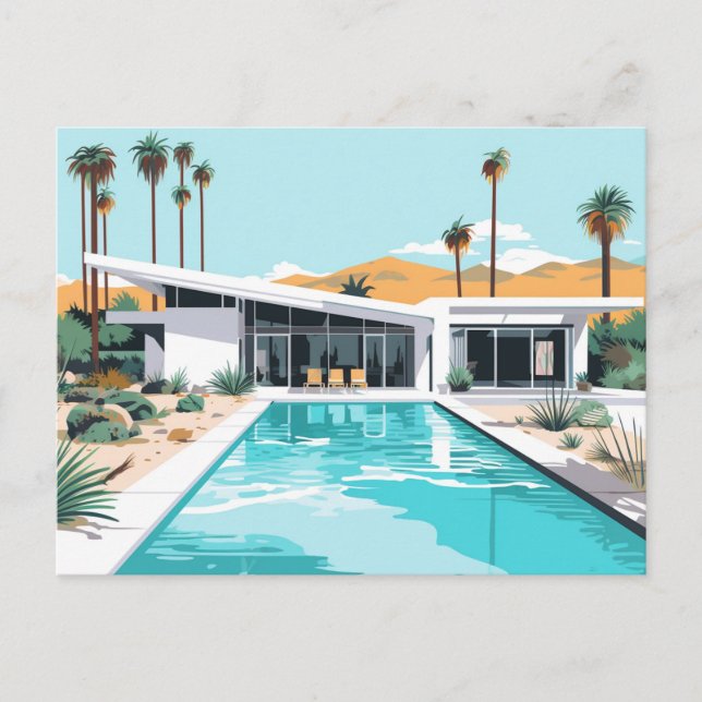 CARTE POSTALE DÉSERT VIVANT #2 (Devant)