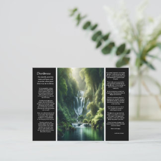 Carte Postale DESIDERATA Whispers of the Wild : Chanson de la ca