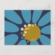 Design abstrait floral moderne 3