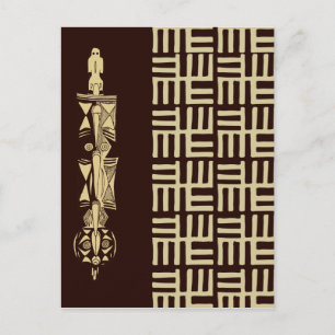 Carte Postale Design africain #1 @ Stylnic