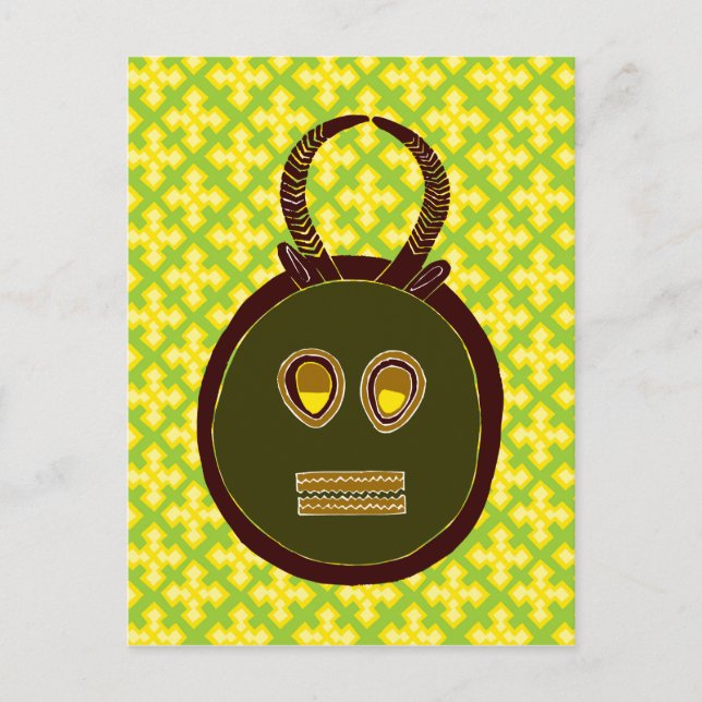 Carte Postale Design africain #5 @ Stylnic (Devant)