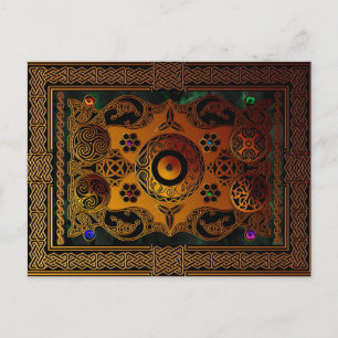 Carte postale Design celtique