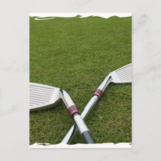 Carte postale Design Club de golf (Devant)