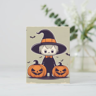Carte Postale Design de décoration Halloween
