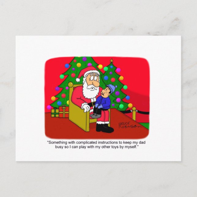 Carte Postale Design de Noël 2 (Devant)