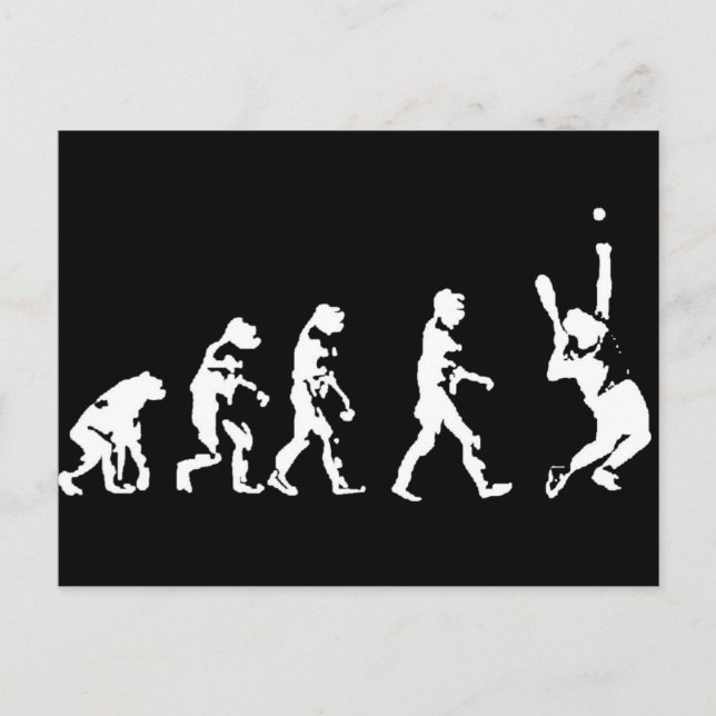 Carte Postale Design de tennis (Devant)