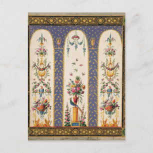 Carte Postale Design décoratif pour un jardin ou une loggia