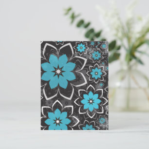 Carte Postale Design floral 14