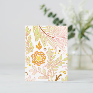 Carte Postale Design floral 19