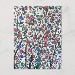 Carte Postale Design floral perse