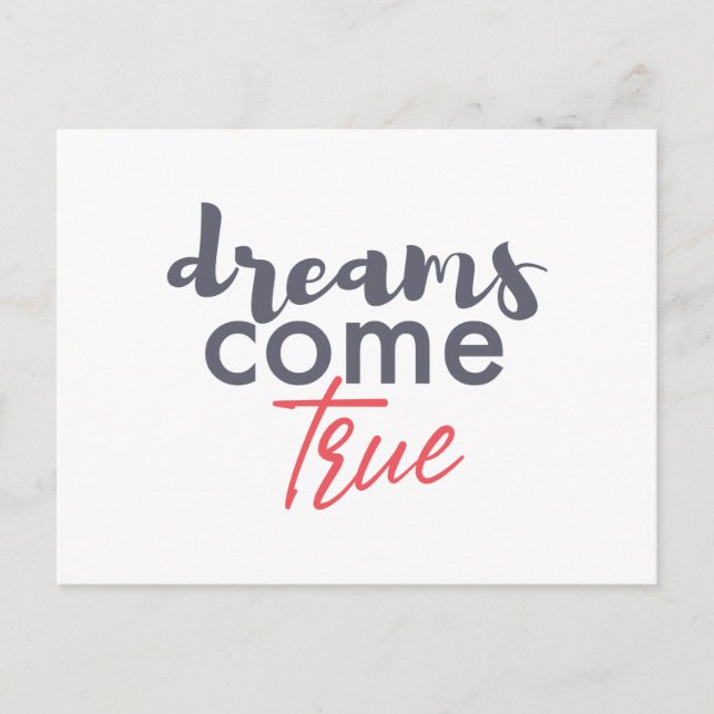 Carte Postale Design graphique moderne et ludique de Dreams Come (Devant)