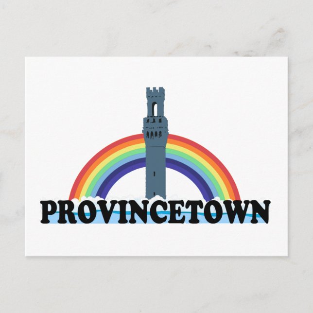 Carte Postale Design "Phare" de Provincetown. (Devant)