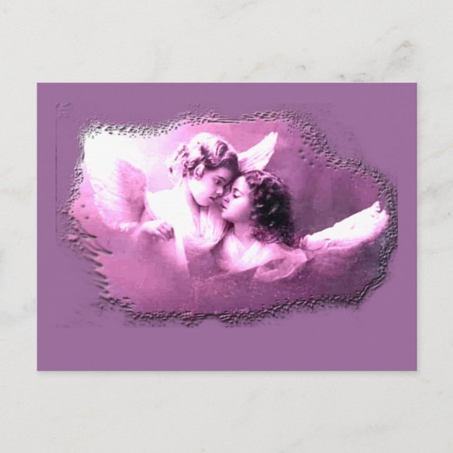 Carte Postale Designs vintages français Angels (Devant)