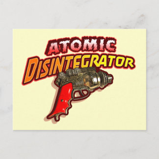 Carte Postale Désintégrateur atomique