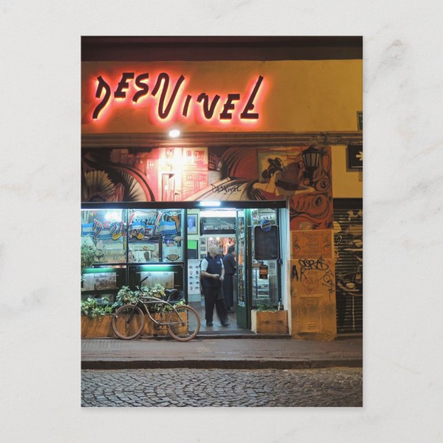 Carte Postale DesNivel - Dîner à Buenos Aires (Devant)