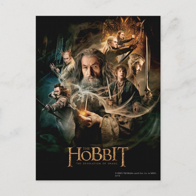 Carte Postale DESOLATION OF SMAUG™ Characters 2 (Devant)