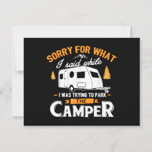 Carte Postale Désolé pour ce que j'ai dit pendant que je garais