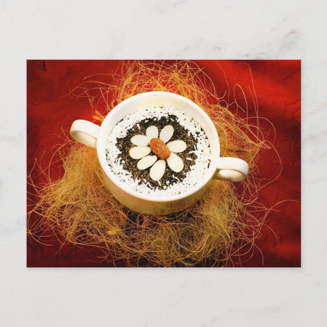 Carte Postale Dessert de Makówki dans la Mug à double main (Devant)