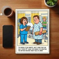 Dessin animé d'aventures à la salle d'urgence