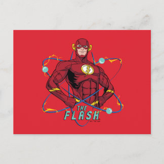 Carte Postale Dessin animé Flash Graphique Atomique