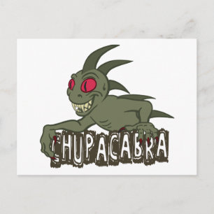 Carte Postale Dessin Chupacabra