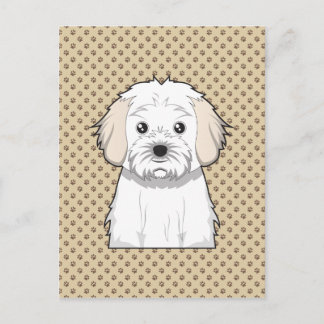 Carte Postale Dessin de Cavachon